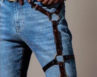 Chic Leg Gear for Men, Minimalist Design, Comfortable Fit for Festivals and Daily Wear, XS-5XL