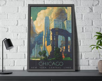 New York Central Lines - Vintage Travel Poster (16x24Inches