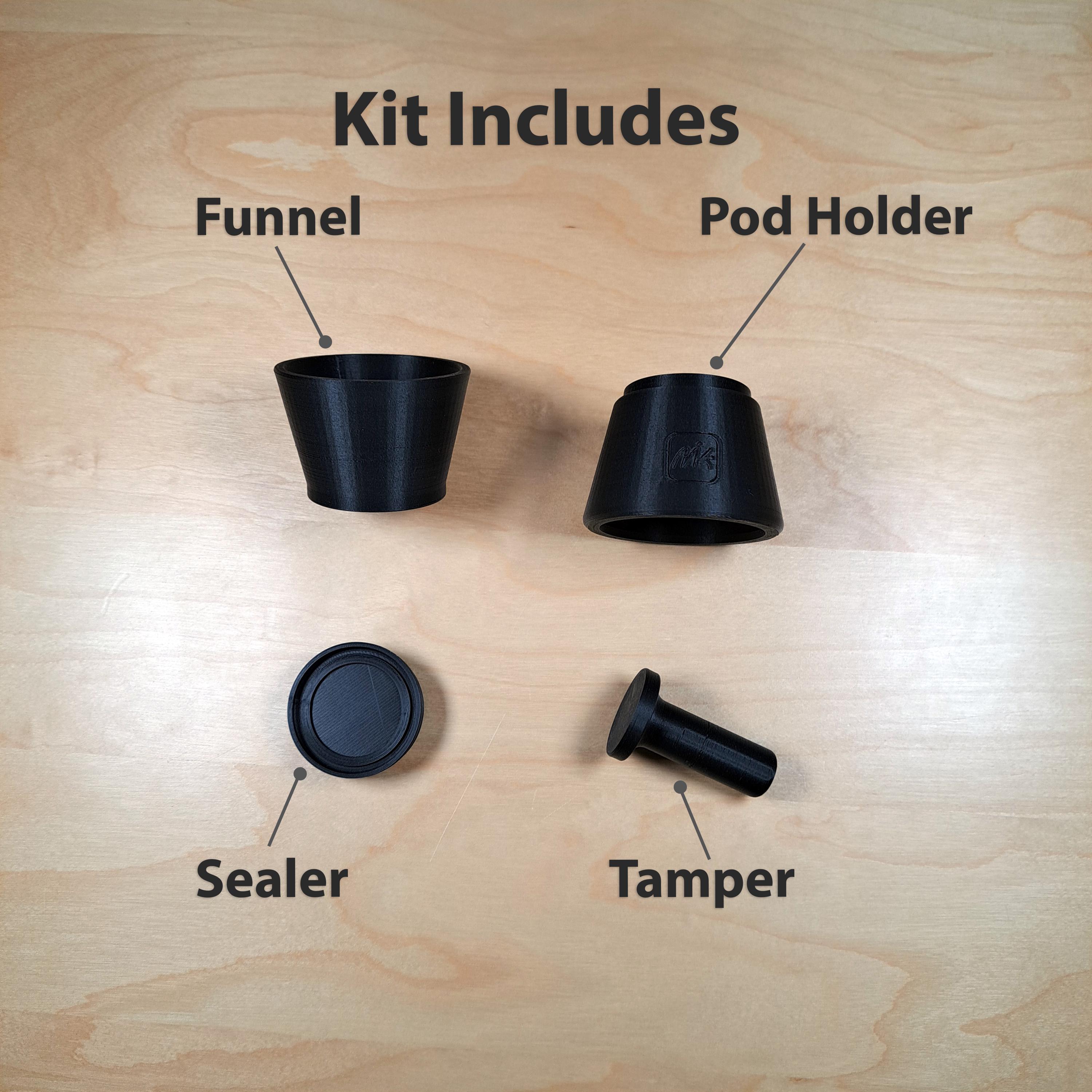 DIY Coffee Pod Kit  Make Your Own Coffee Pods  Includes Pods & Lids   Original Line Compatible  Pod Filling Kit - Etsy
