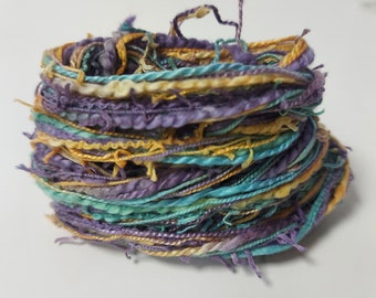 Hand dyed embroidery thread. Variegated cotton thread collection