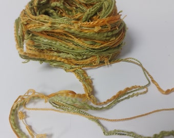 Hand dyed embroidery thread. Variegated cotton thread collection