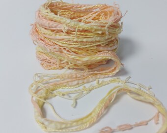 Hand dyed embroidery thread. Variegated cotton thread collection