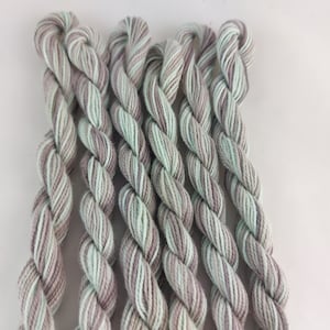 Handgefärbter Stickgarn, mercerisierte Baumwolle, Einzelbaumwolle, Buntgarnperle 5