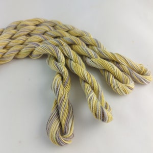 Handgefärbter Stickgarn, mercerisierte Baumwolle, Einzelbaumwolle, Buntgarnperle 5