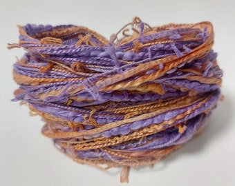 Hand dyed embroidery thread. Variegated cotton thread collection