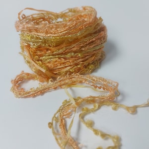 Hand dyed Silk embroidery thread. Mixed thread collection. Textile Fibre arts