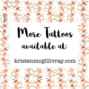 Bachelorette Temporary Tattoos, If Lost, Buy Me a Drink, Kiss Lips, Personalized Tattoos, Kiss Tattoo, Bachelorette Party Favor image 4
