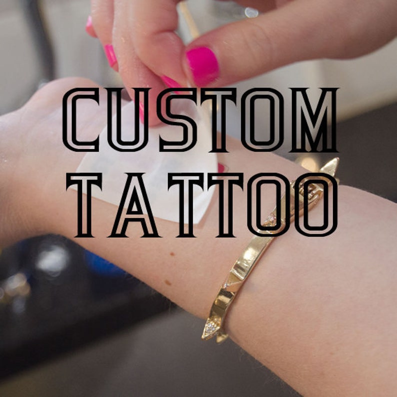 A Rush Custom Design Tattoo Order, Rush Production, Next Business Day, Next Day Shipping, Custom Tattoo Design, Fast Shipping, Urgent image 4