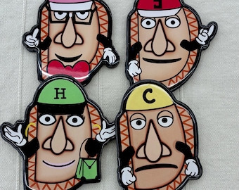Pittsburgh Pierogi Coasters: Handmade Yinz-Themed Kitchen Decor