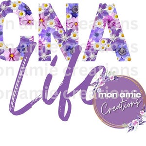 Floral CNA Life PNG File
