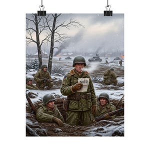 Mattes vertikales Plakat zum Thema Militär, Vintage Militärkunst, Wohnkultur, Geschenke für veteranen, Wandkunst für Geschichtsinteressierte, Einzigartige (...)