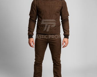 Din Djarin  Flight Suit | Beskar Bounty Hunter 3-Piece Outfit |  Star Wars Inspired Costume