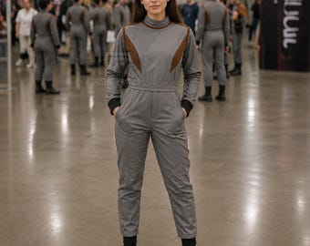 Bo Katan Kryze Cosplay | Mandalorian Flight Suit | Star Wars Din Djarin Costume for Comic Con & LARP Event