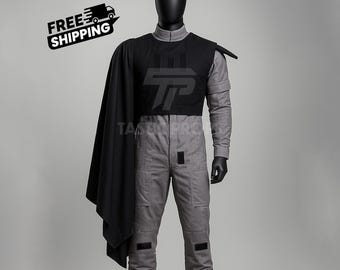 Boba Fett Flight Suit |  ROTJ, ESB Cosplay Outfit | Din Djarin Suit | Boba 1313 Star Wars Bounty Hunter Suit