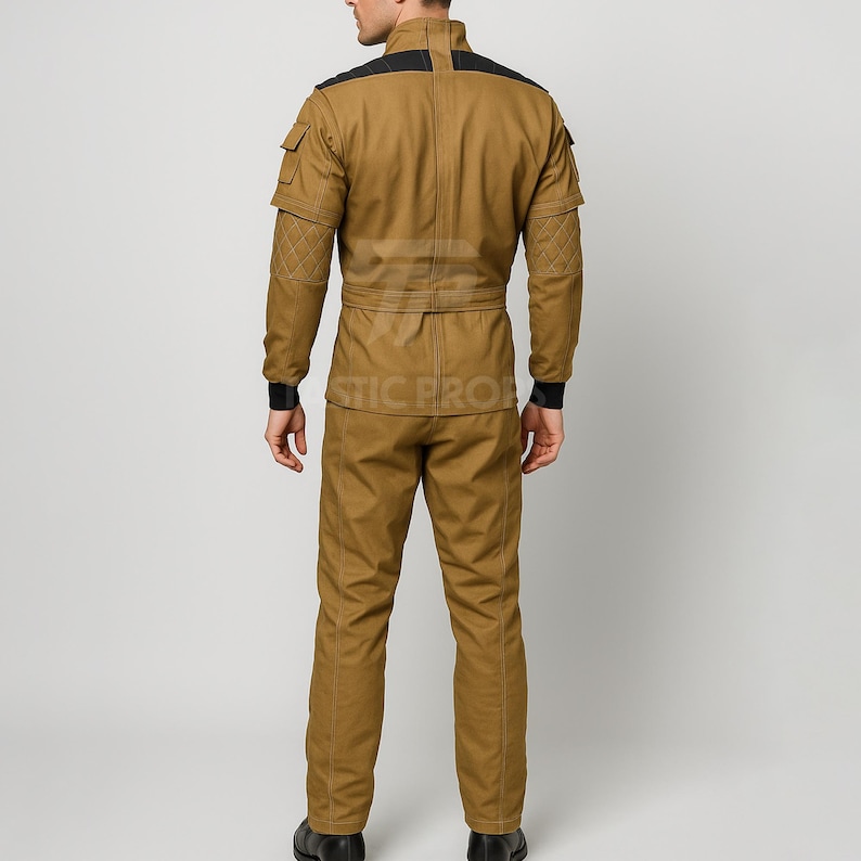 Bounty hunter brown outfit din djarin cosplay costume