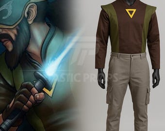 Kanan Jarrus  Costume | Star Wars  rebels Outfit |  Mandalorian  Rebels Kanan Jarrus Cosplay
