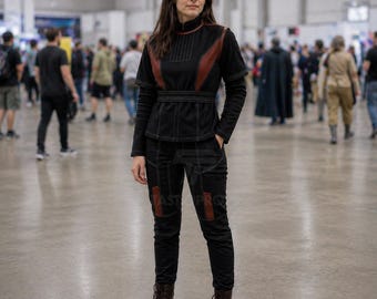 Bo Katan Kryze Cosplay | Star Wars Flight Suit | Mandalorian Soft Parts