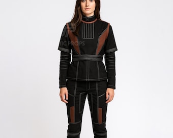 Bo Katan Kryze Suit | Mandalorian Costume | Star Wars Cosplay Bounty Hunter Flight Suit