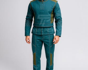 Bo Katan Kryze Flight Suit | Star Wars Mandalorian Inspired Cosplay Costume | Unisex Bounty Hunter Outfit for Comic Con