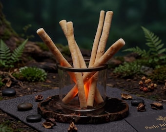 Palitos de limpieza dental naturales de miswak, una alternativa sostenible al cepillo de dientes.
