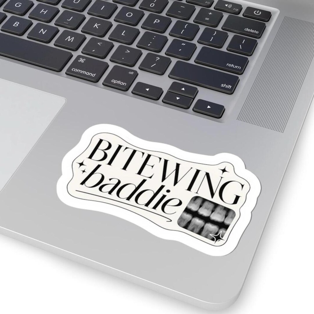 Bitewing Sticker Bitewing Baddie Sticker | Dental Hygienist Gift | RDH Sticker | Dental ...