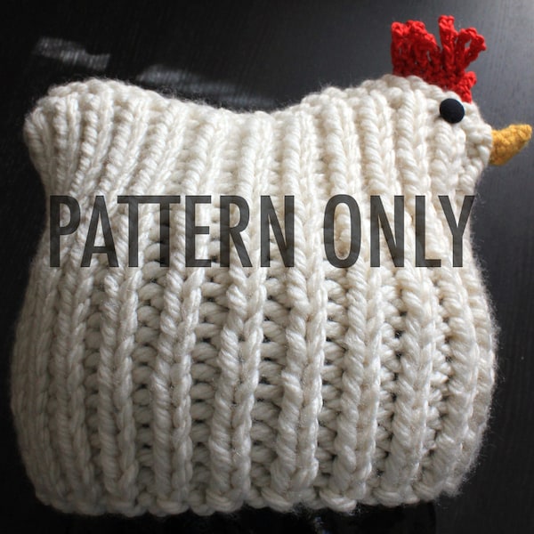 Chicken Knit Pattern Etsy