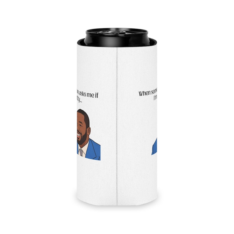 50 Cent Interview | Funny Drink Koozie image 11