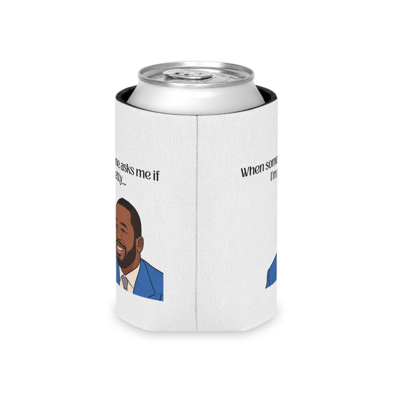 50 Cent Interview | Funny Drink Koozie image 10