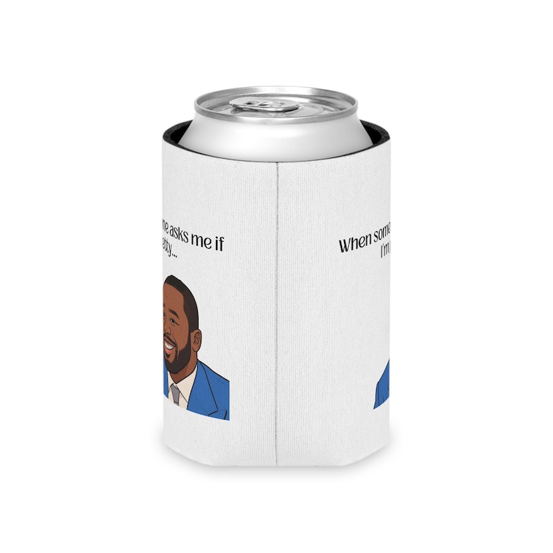 50 Cent Interview | Funny Drink Koozie image 8
