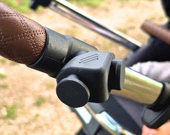 Duo-Adapter für ABC Design (Alle Modelle ab 2017 z.B. Salsa 4/5) - Universal Halterung für Becherhalter & Wickeltasche - Zubehör