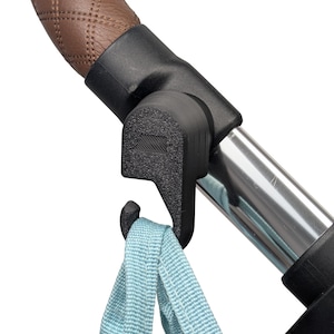 Ganci per borse per ABC Design (tutti i modelli dal 2017 in poi, ad esempio Salsa 4/5) - Per zaini e borse (selezionabili sinistra/destra) - Accessori