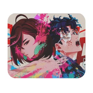 Dandadan Anime Mouse Pad: Rectangle Gaming Desk Mat