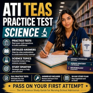 ATI TEAS Science Practice Test PDF with Detailed Answer Explanations