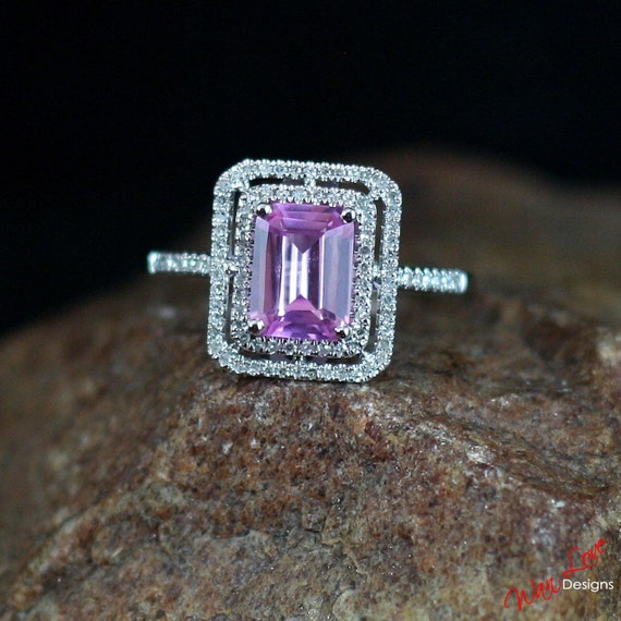 pink sapphire and diamond engagement ring pink sapphire and diamond engagement ring