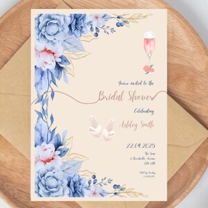 Bridal shower invitation