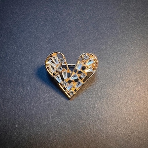 Heart Brooch Pin