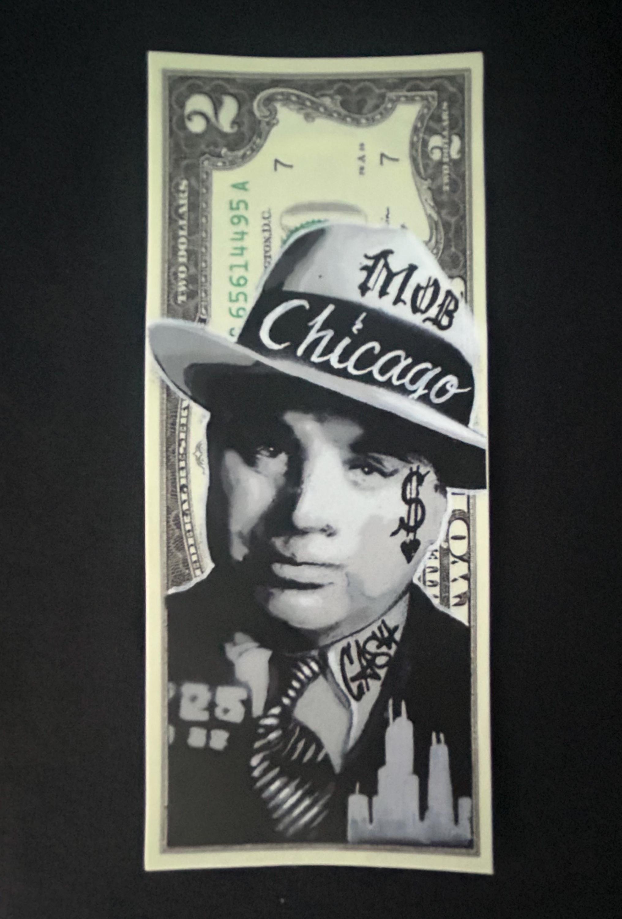 Al Capone Sticker Art Print -graffiti Dollar Bill - Etsy