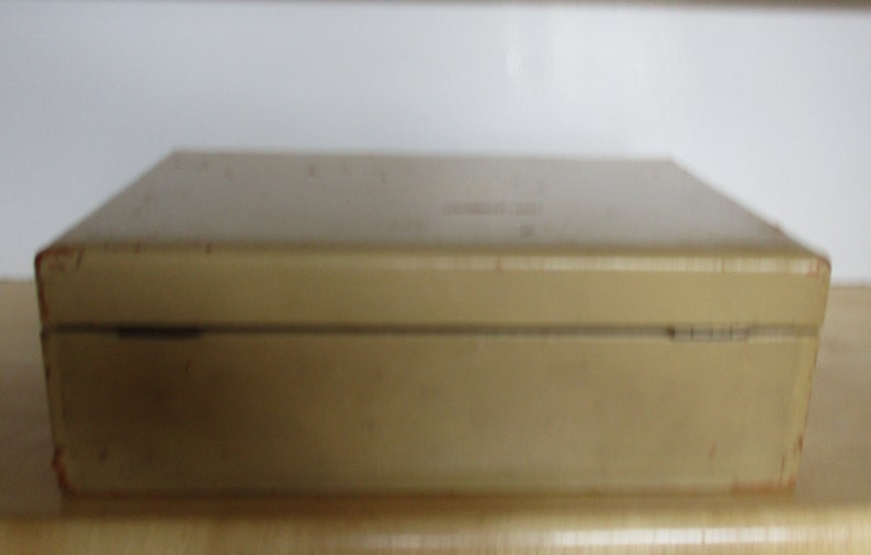 Vintage 2 Jewelry Boxes 2 Tier Faux Leather Red Interior Royal Purple Velvet Lining Buxton White 2 Tier Gold with Lock No Key