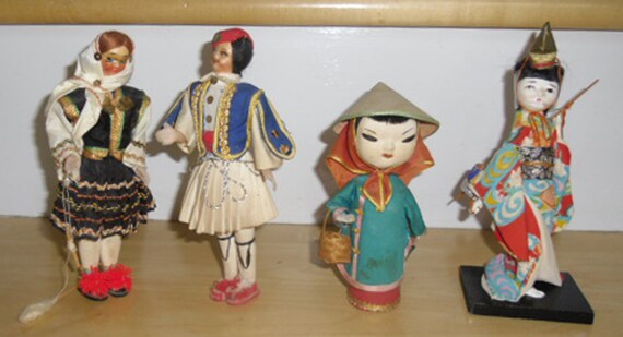 vintage ethnic dolls