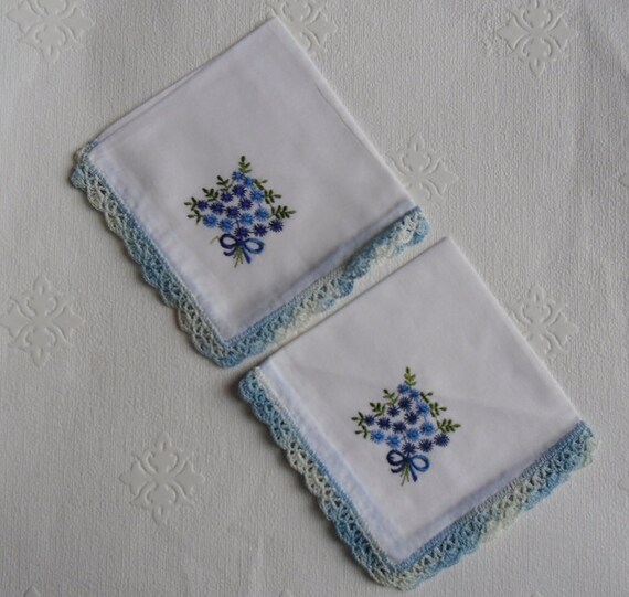 embroidered hankies