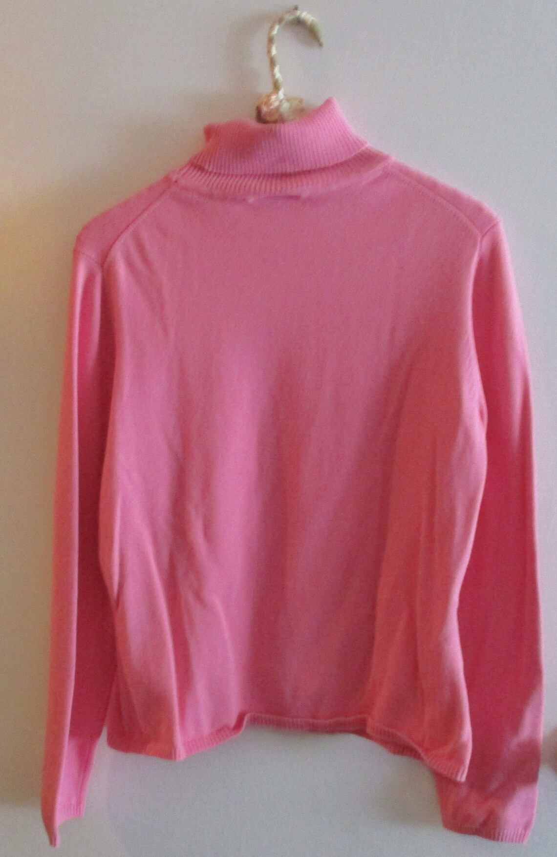 Vintage Talbot Sweater Pink Cotton Turtleneck Pullover Full - Etsy Denmark