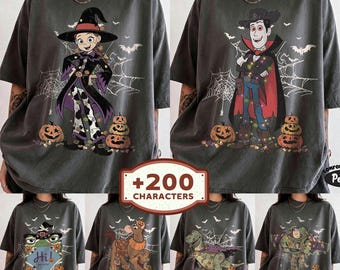 Comfort Colors® Toy Story 5 Movie Halloween Light T-Shirt, Woody Jessie Shirt, Disneyland Family Trip Shirt, You've got a friend in me
