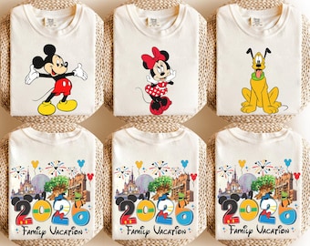 Disney Vacation 2026 Comfort Color Shirt, Disney Family Shirts, Disney Trip 2026 Shirt, Disneyland Shirts, Disneyworld Shirt