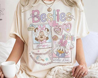 Disney Besties Shirt, Minnie Mouse Daisy Duck Best Friends Tee, Girls Just Wanna Have Fun Magical Shirt, Disney Friends Vacation Gift