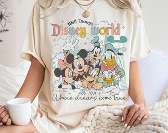 Walt Disney Disneyworld Comfort Color Shirt, Disneyworld Shirt, Disney Family Vacation 2026 Shirt, Disney Trip Shirts, Disney Group Shirt