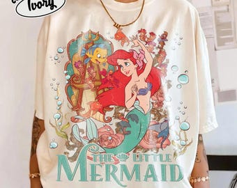 Comfort Colors® The Little Mermaid Shirt, Disney T-shirt, Women's Little Mermaid Ariel Shirt, Ariel Mermaid Shirt, Disney Ariel Shirt