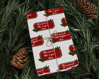 Funny Christmas Wrapping Paper | Cheeky Holiday Humor