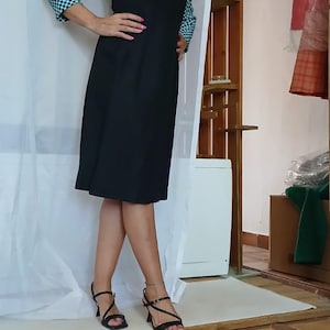 Original vintage winter dress from the 1960s, made in Italy