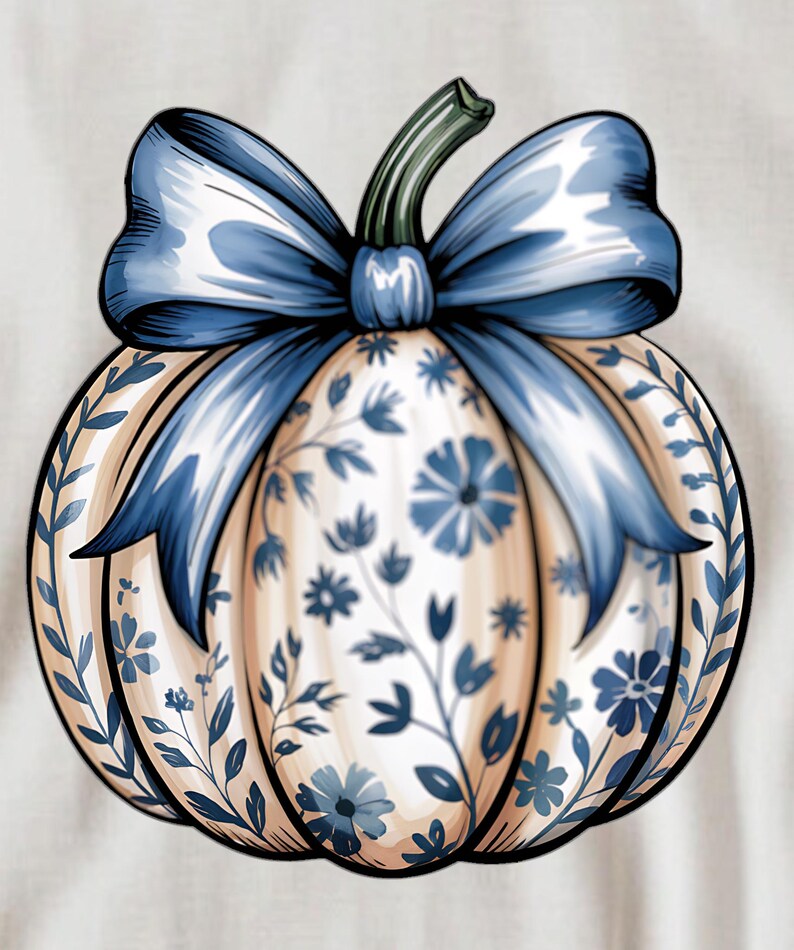 “Close-up of Pumpkin Season fall graphic print on fabric.”