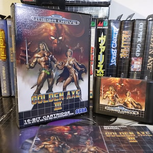 Golden ax 3 PAL custom megadrive pal game perfect